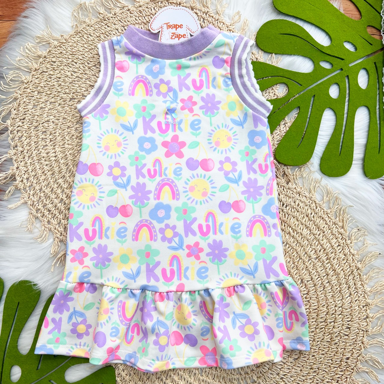 Vestido Dia Feliz - Lilás